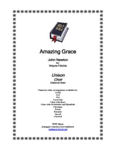 Amazing Grace Unison/Mixed choral sheet music cover